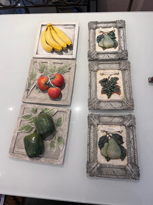 Fruit Wall Decor Tiles