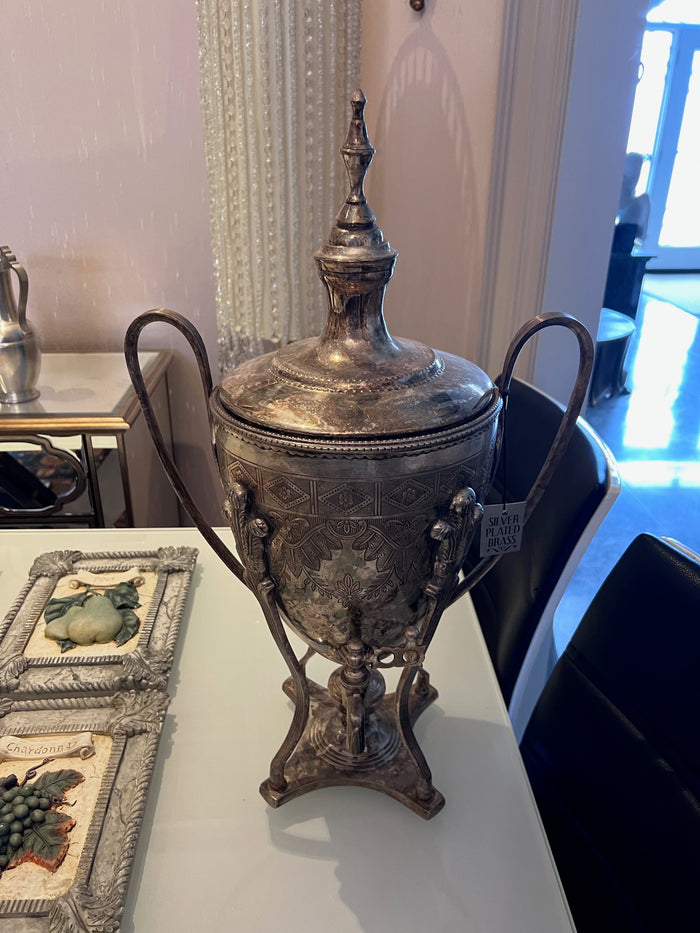 Silver Plated Brass Samovar