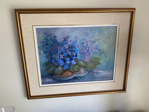 Original Oil on Canvas- "Double Beauty" by M.D. Pearson.