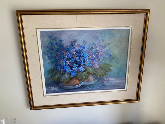 Original Oil on Canvas- "Double Beauty" by M.D. Pearson.