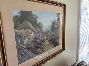 "Cottages by the Leat" by Daniel Sherrin Print