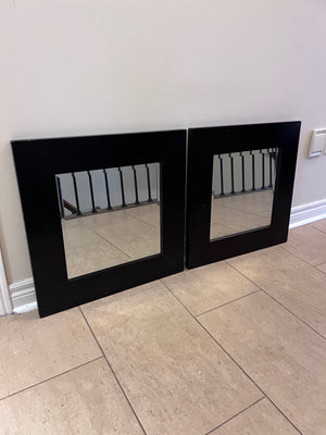 2 Small 'Graphiti' Black Mirrors