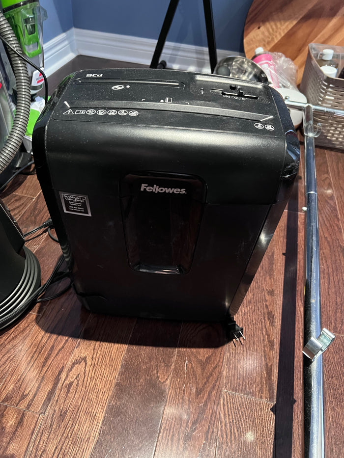 Fellowes Powershred 9CD 9-Sheet Cross-Cut Shredder