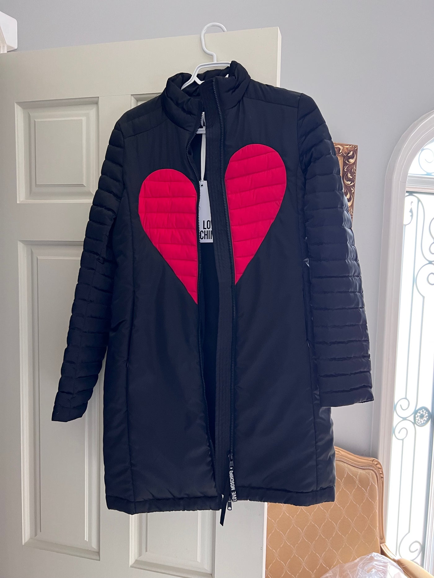 Love moschino black jacket on sale