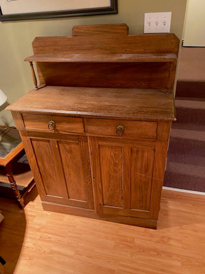 Antique Oak Hutch