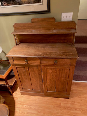 Antique Oak Hutch