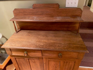 Antique Oak Hutch