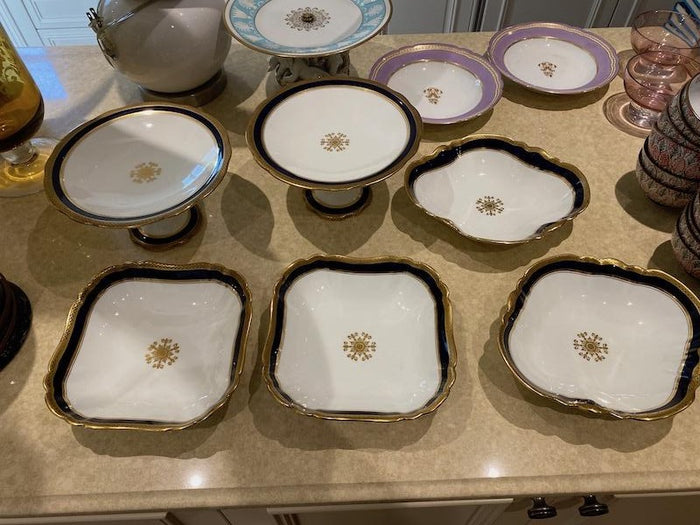 Aynsley Cobalt Blue & Gold Lot