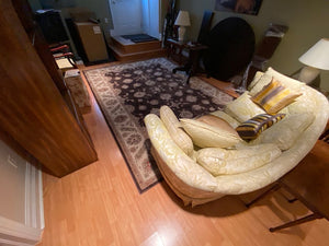 The Monte Carlo Series, Mocha/Ivory Machine Made Rug- 8ft x 11ft