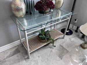 Glass Console Table