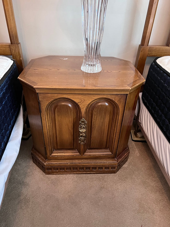 Vintage Wood Side Table
