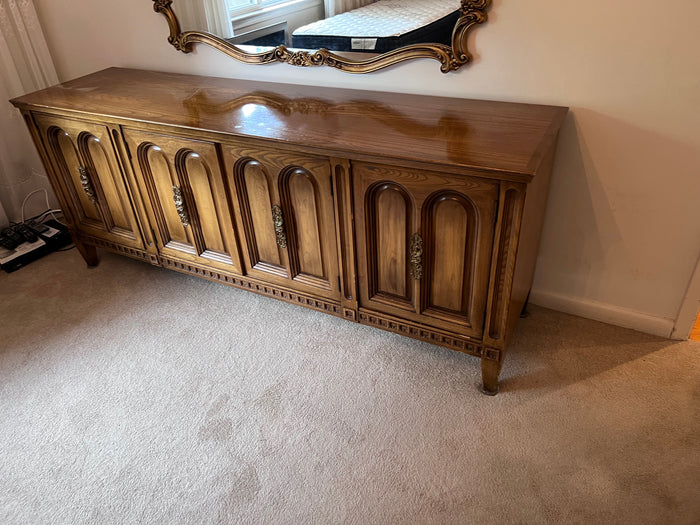 Vintage Wood Dresser