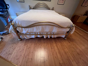 "Cantu Furniture" Authentic King Brass Bed (COA Included)