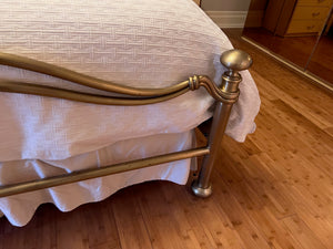 "Cantu Furniture" Authentic King Brass Bed (COA Included)
