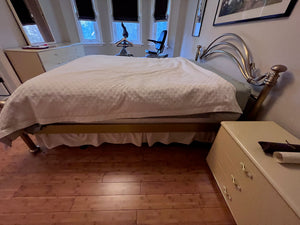 "Cantu Furniture" Authentic King Brass Bed (COA Included)