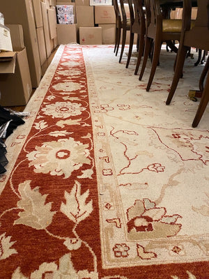 W Studio 100% Wool Rug- 10ft x 17ft
