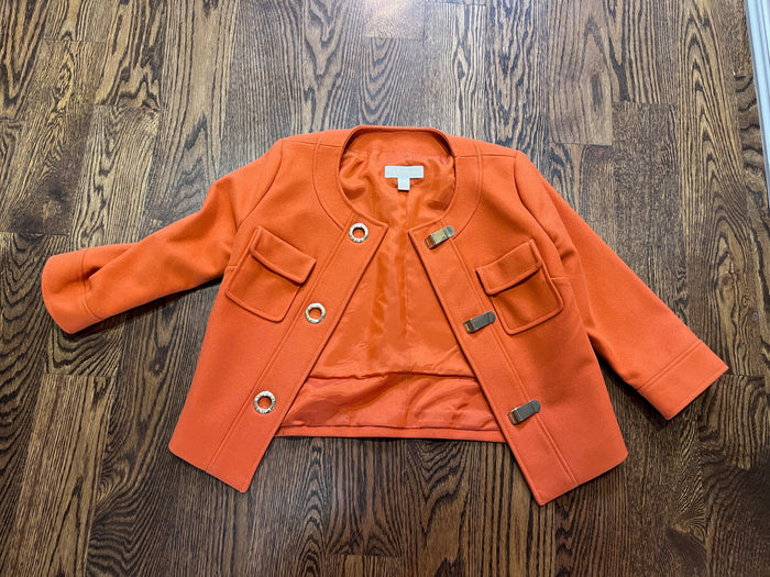 Michael Kors Orange Short Jacket- Size Small