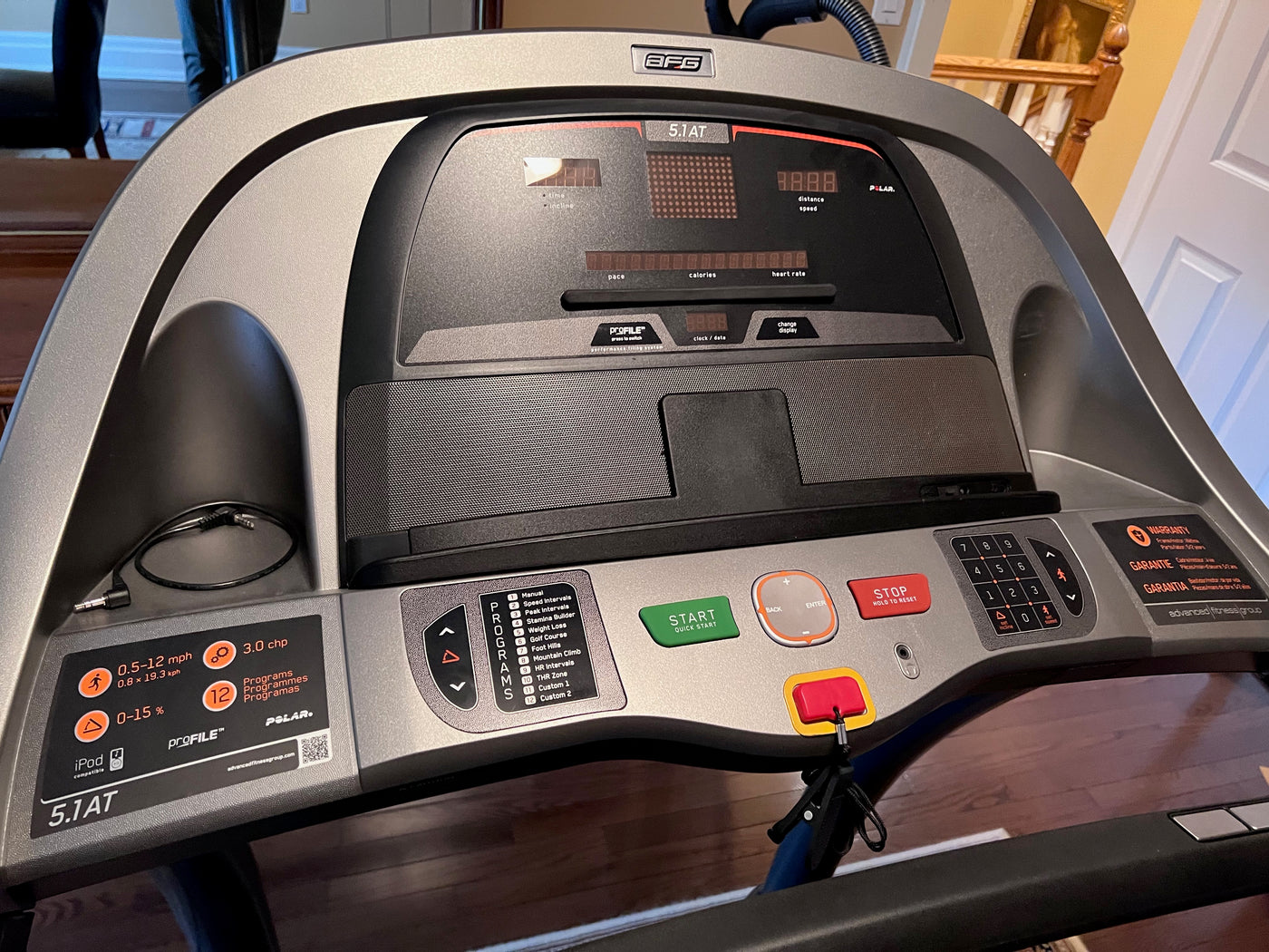 Afg 3.1 at treadmill maintenance deals