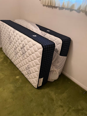 2 Like New Sealy Twin Mattresses