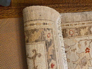 100% Wool Beige Rug from ELTE- 8ft x 10ft