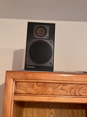 2 Panasonic Model No. SB-035 Speakers