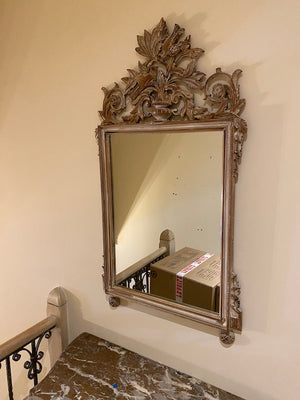 Ornate Wood Carved Mirror