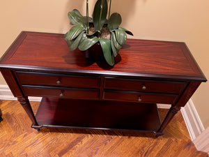 Bombay Company 4 Drawer Console Table