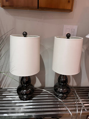 Pair of Small Table Lamps