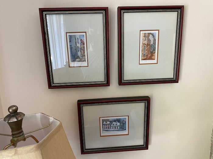 3 Signed & Numbered Prints by Nicole Ouellet