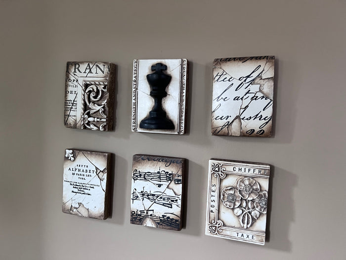 6 Piece Sid Dickens Wall Decor