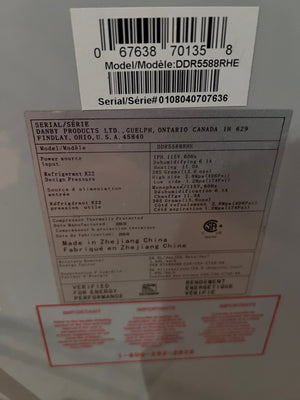 Danby DDR5588RHE Dehumidifier