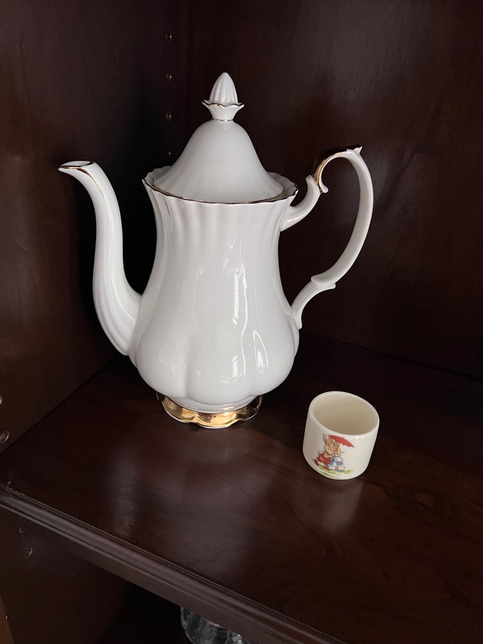 Royal Albert Val D'or Coffee Pot
