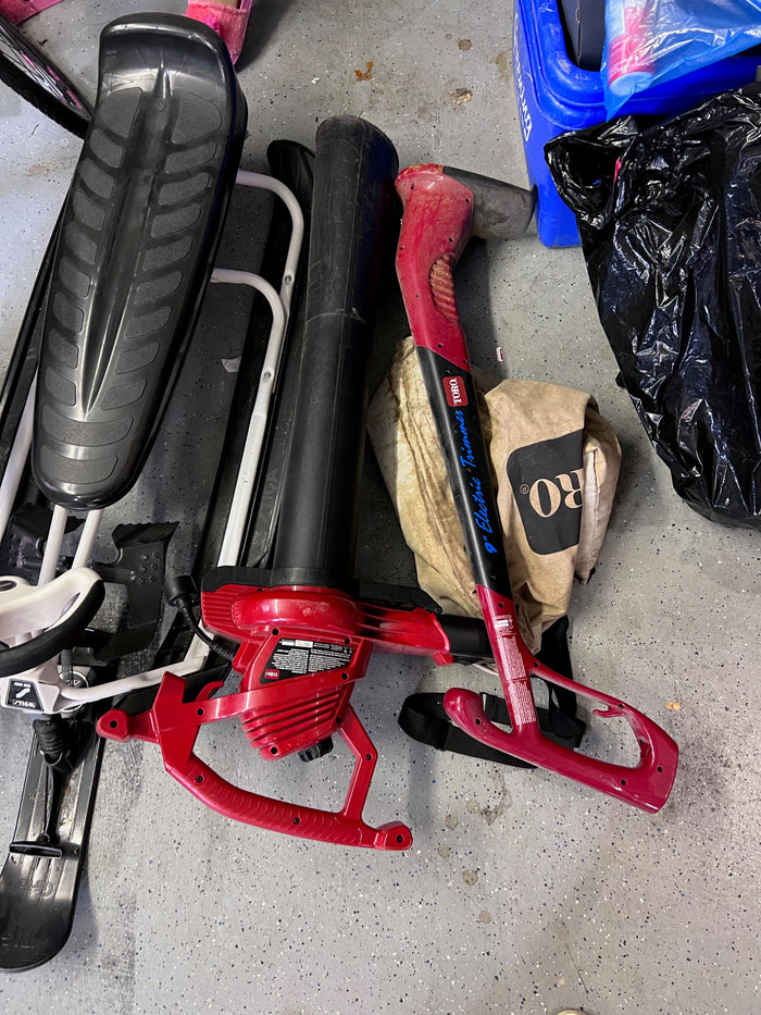 Toro Blower and Trimmer Lot