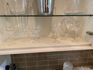 10 pc "Peill Amadeus" Crystal Stemware Lot