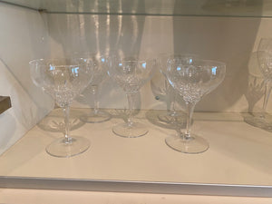10 pc "Peill Amadeus" Crystal Stemware Lot