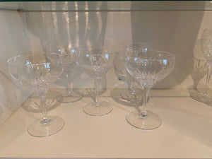 10 pc "Peill Amadeus" Crystal Stemware Lot