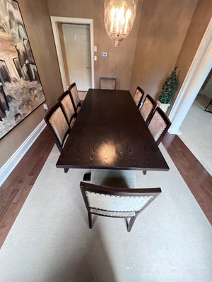 Gluckstein Home Dining Table + 8 Chairs
