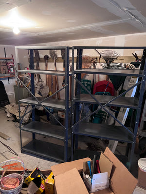 2 Metal Storage Racks