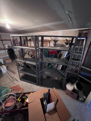 2 Metal Storage Racks