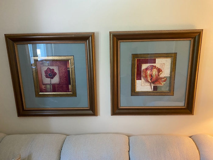 2 Framed Prints by Kimberly Poloson