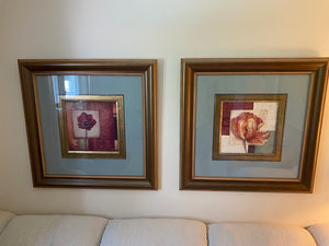 2 Framed Prints by Kimberly Poloson