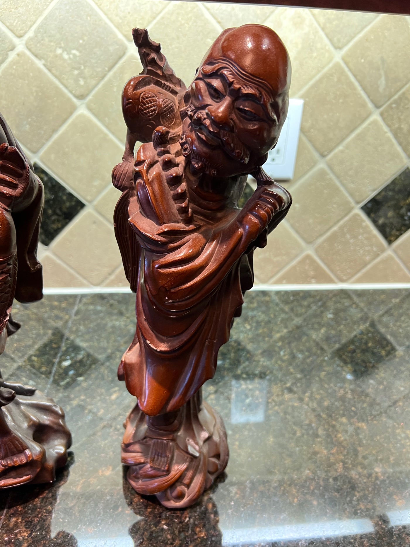 Pair of Oriental Wood Carvings Sell My Stuff Canada Canada's