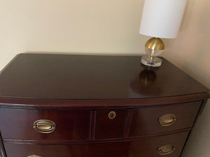 Antique 'Malcolm Furniture' Highboy Dresser