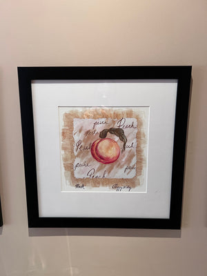 4 Fruit Prints by Peggy Waly