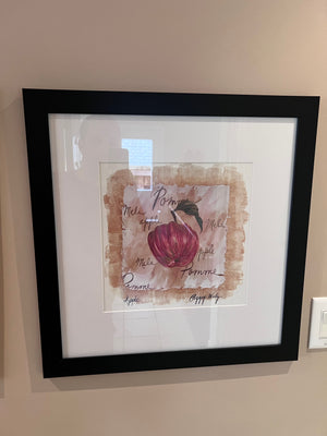 4 Fruit Prints by Peggy Waly