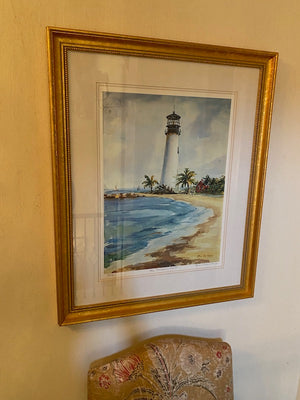 Signed & Numbered Print by Renee MacMurray- "Key Biscayne Light"