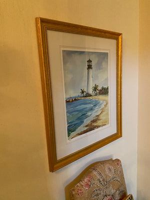 Signed & Numbered Print by Renee MacMurray- "Key Biscayne Light"