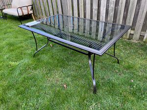 Patio Dining Table- Brown