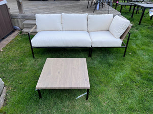 2 Piece Modular Sofa + Low Coffee Table