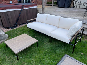 2 Piece Modular Sofa + Low Coffee Table